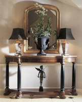 Empire Console With Marble Top