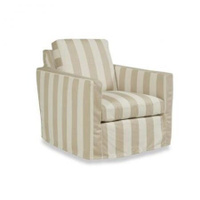 Oasis Swivel Lounge Chair Slipcover
