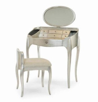 Pierre Vanity With Mirror & Vanity Chair