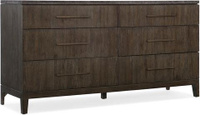 Hooker Furniture Bedroom Miramar Aventura Raphael Six-Drawer Dresser
