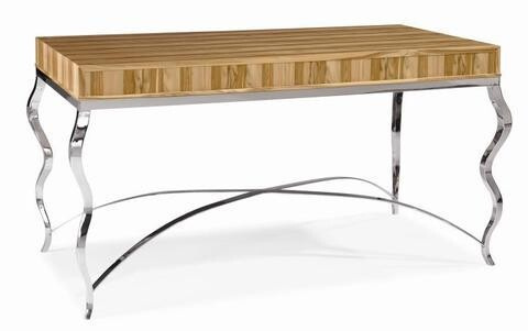 Writing Desk With Metal Base