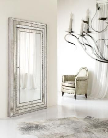 Hooker Furniture Accents Melange Glamour Floor Mirror w/Jewelry Armoire Storage