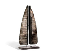Terra Abstract Horn Sculpture - Large