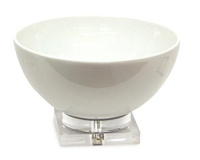 Soft White Ceramic Bowl