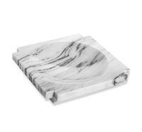 Haven Marble Candy Dish - Arabescato