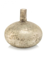 Antique Silver Glass Vase