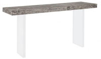 Консоль Phillips Collection Floating Console Table Gray Stone
