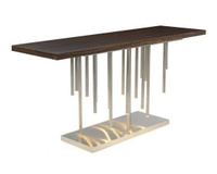 Консоль John-Richard Illuminated Stainless Steel Console Table