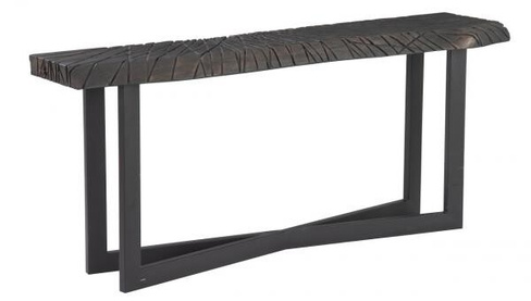Консоль Phillips Collection Chainsaw Console Table Black/Copper
