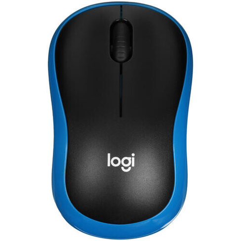 Беспроводная мышь Logitech M185Blue