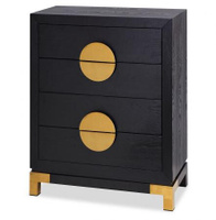 Комод Liang and Eimil OTIUM CHEST OF DRAWERS BLACK/BRASS