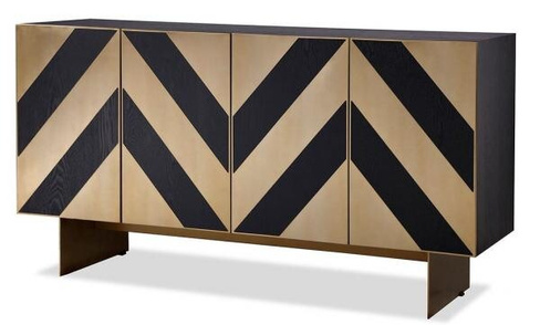 Буфет Liang and Eimil UNMA SIDEBOARD BLACK/BRASS