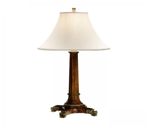 Настольная лампа Jonathan Charles Empire style mahogany Table Lamp