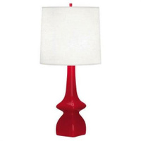 Настольная лампа Robert Abbey Jasmine Table Lamp Ruby Red