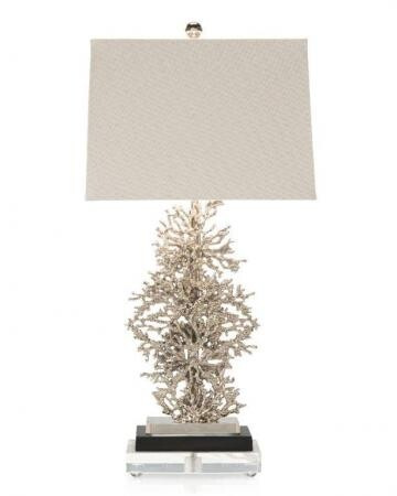 Настольная лампа John-Richard Coral Silver-Plated Table Lamp