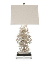 Настольная лампа John-Richard Coral Silver-Plated Table Lamp