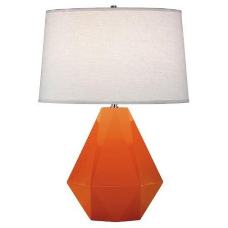 Настольная лампа Robert Abbey Delta Table Lamp Pumpkin