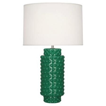 Настольная лампа Robert Abbey Dolly 16,5" Table Lamp Emerald