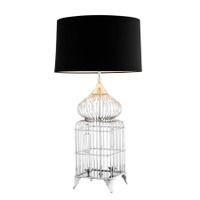 Настольная лампа EICHHOLTZ Table Lamp La Cage Silver