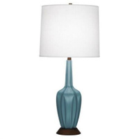 Настольная лампа Robert Abbey Cecilia 36,75" Table Lamp Matte Steel Blue