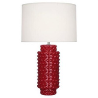 Настольная лампа Robert Abbey Dolly 16,5" Table Lamp Ruby Red