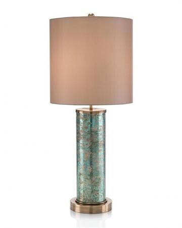 Настольная лампа John-Richard Emerald Brass Table Lamp