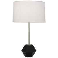 Настольная лампа Robert Abbey Marcel Table Lamp Black/Polished Nickel