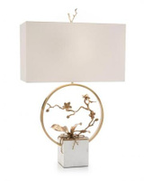 Настольная лампа John-Richard Antique Brass Orchid Table Lamp