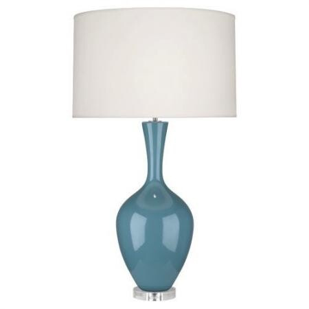 Настольная лампа Robert Abbey Audrey Table Lamp Steel Blue