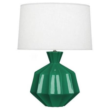 Настольная лампа Robert Abbey Orion 19,5" Table Lamp Emerald