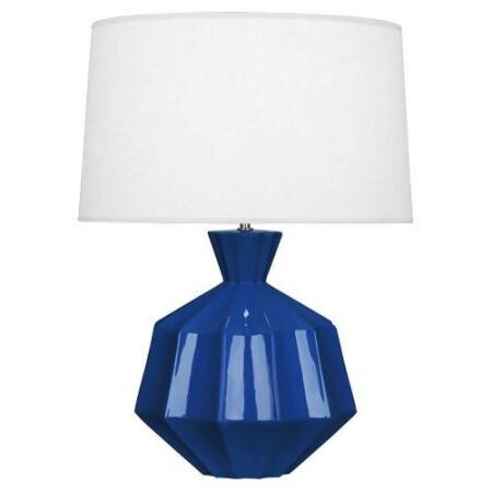 Настольная лампа Robert Abbey Orion 19,5" Table Lamp Marine Blue