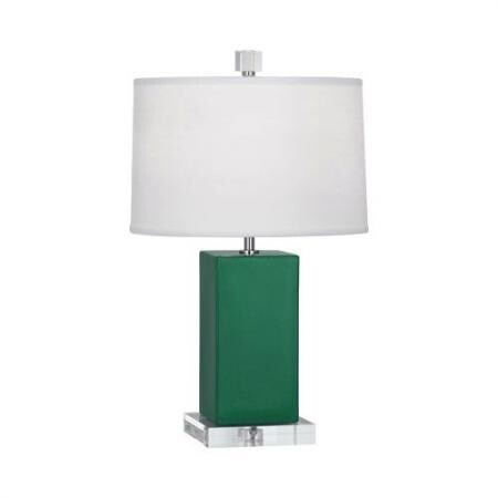 Настольная лампа Robert Abbey Harvey 19,25" Table Lamp Emerald