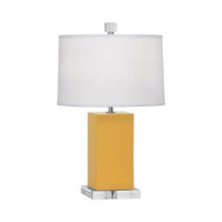 Настольная лампа Robert Abbey Harvey 19,25" Table Lamp Sunset Yellow
