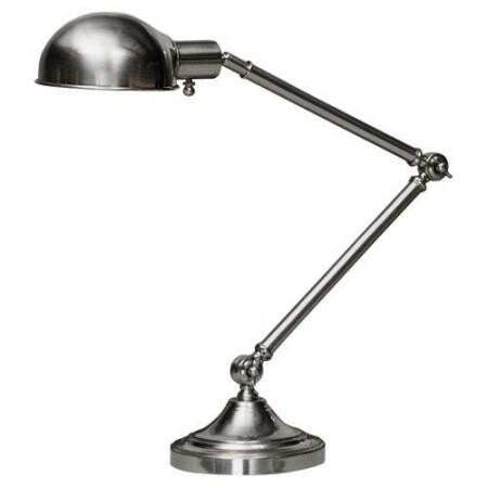 Настольная лампа Robert Abbey Kinetic Table Lamp Brushed Chrome