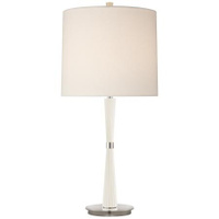 Настольная лампа Visual Comfort Refined Rib Medium Table Lamp White