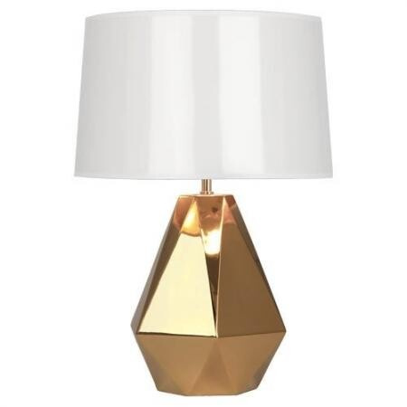 Настольная лампа Robert Abbey Delta Table Lamp Gold