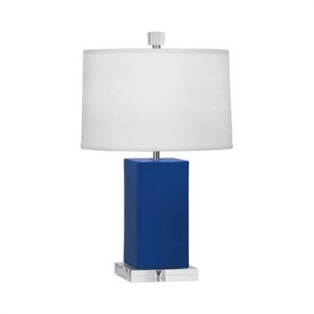 Настольная лампа Robert Abbey Harvey 19,25" Table Lamp Marine Blue