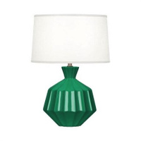 Настольная лампа Robert Abbey Orion 12,5" Table Lamp Emerald