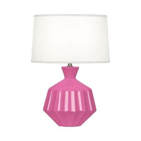 Настольная лампа Robert Abbey Orion 12,5" Table Lamp Pink