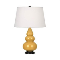 Настольная лампа Robert Abbey Triple Gourd 16" Table Lamp Sunset/Bronze