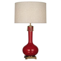 Настольная лампа Robert Abbey Athena Table Lamp Ruby Red