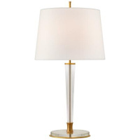 Настольная лампа Visual Comfort Lyra Large Table Lamp Antique Brass