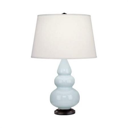 Настольная лампа Robert Abbey Triple Gourd 16" Table Lamp Baby Blue/Bronze