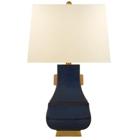 Настольная лампа Visual Comfort Kang Jug Large Table Lamp Blue Brown