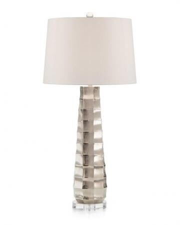 Настольная лампа John-Richard Chiseled Silver Table Lamp