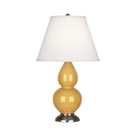 Настольная лампа Robert Abbey Double Gourd 13" Table Lamp Sunset/Antique Silver