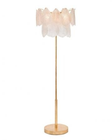 Напольная лампа John-Richard Frosted Glass Petal Floor Lamp