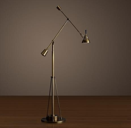 Напольная лампа Restoration Hardware COUNTERPOISE FLOOR LAMP
