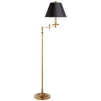 Напольная лампа Visual Comfort Dorchester Swing Arm Floor Lamp Black