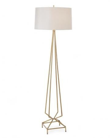 Напольная лампа John-Richard Antique Brass Floor Lamp